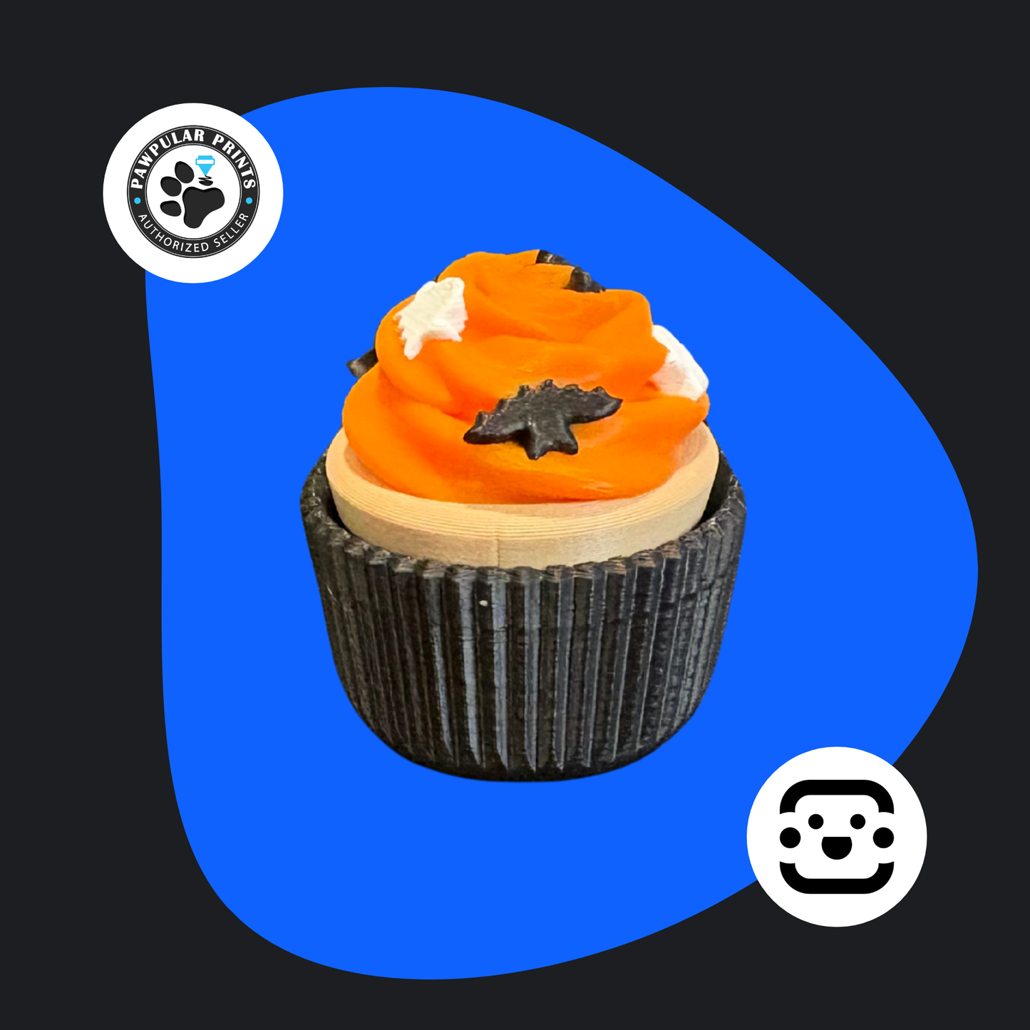 Halloween Cupcake Fidget Clicker