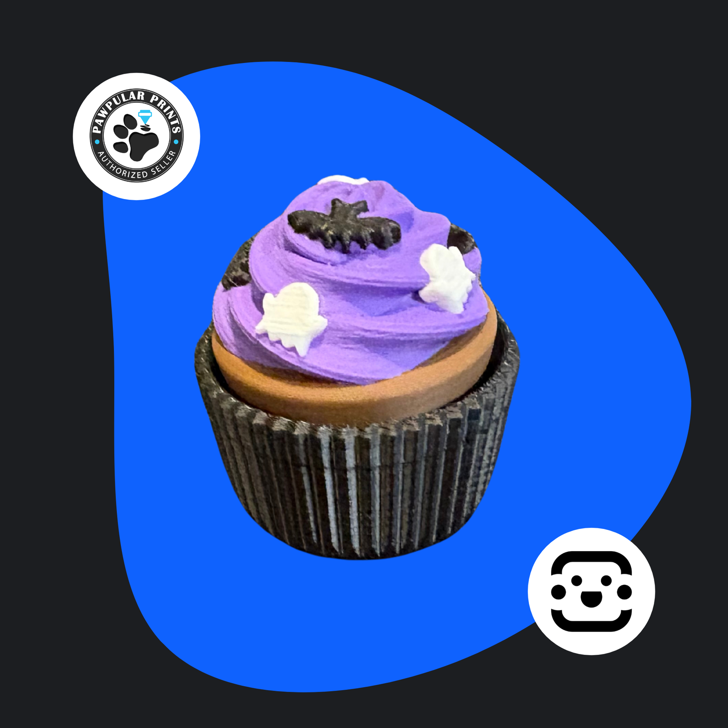 Halloween Cupcake Fidget Clicker