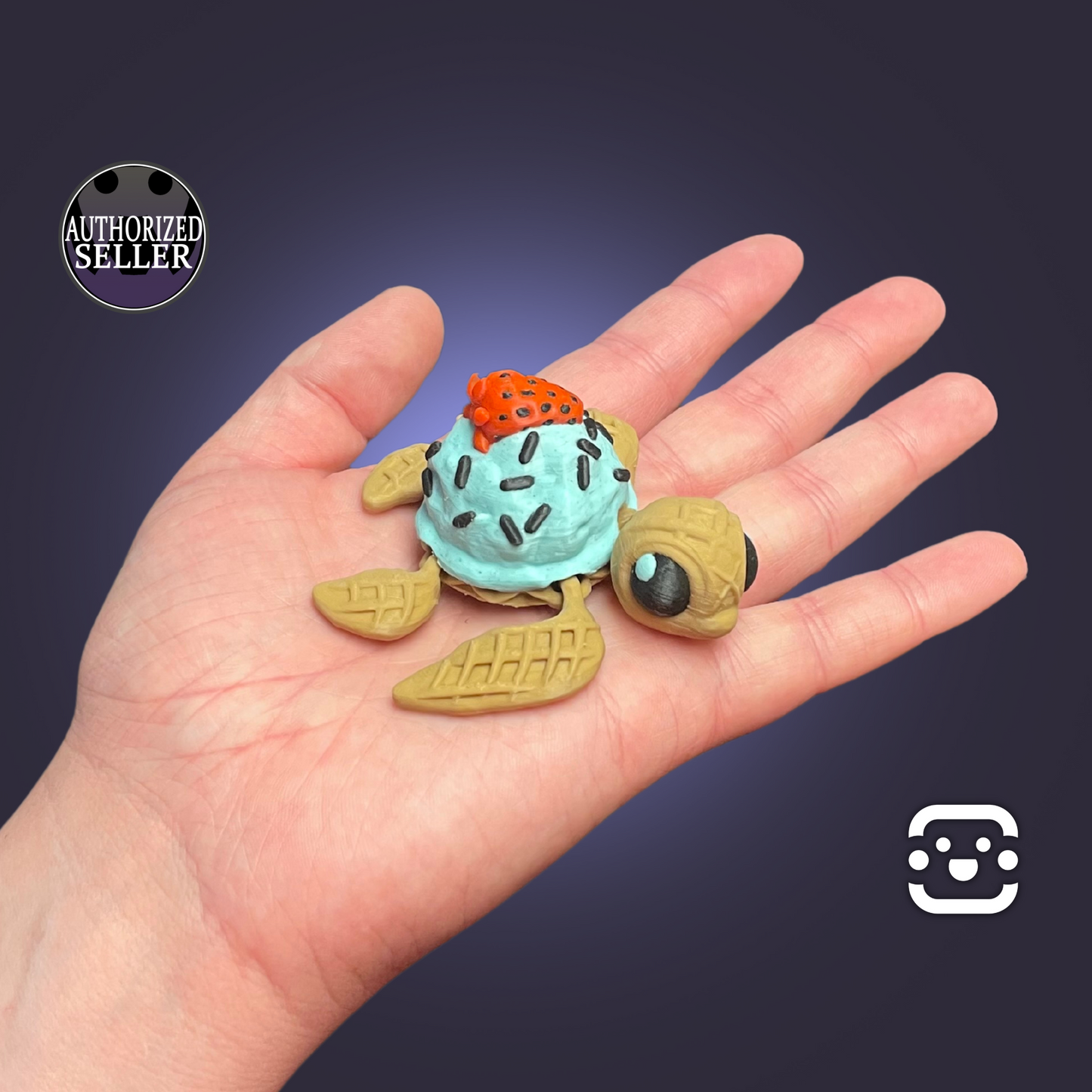 Articulated Ice Cream Turtle