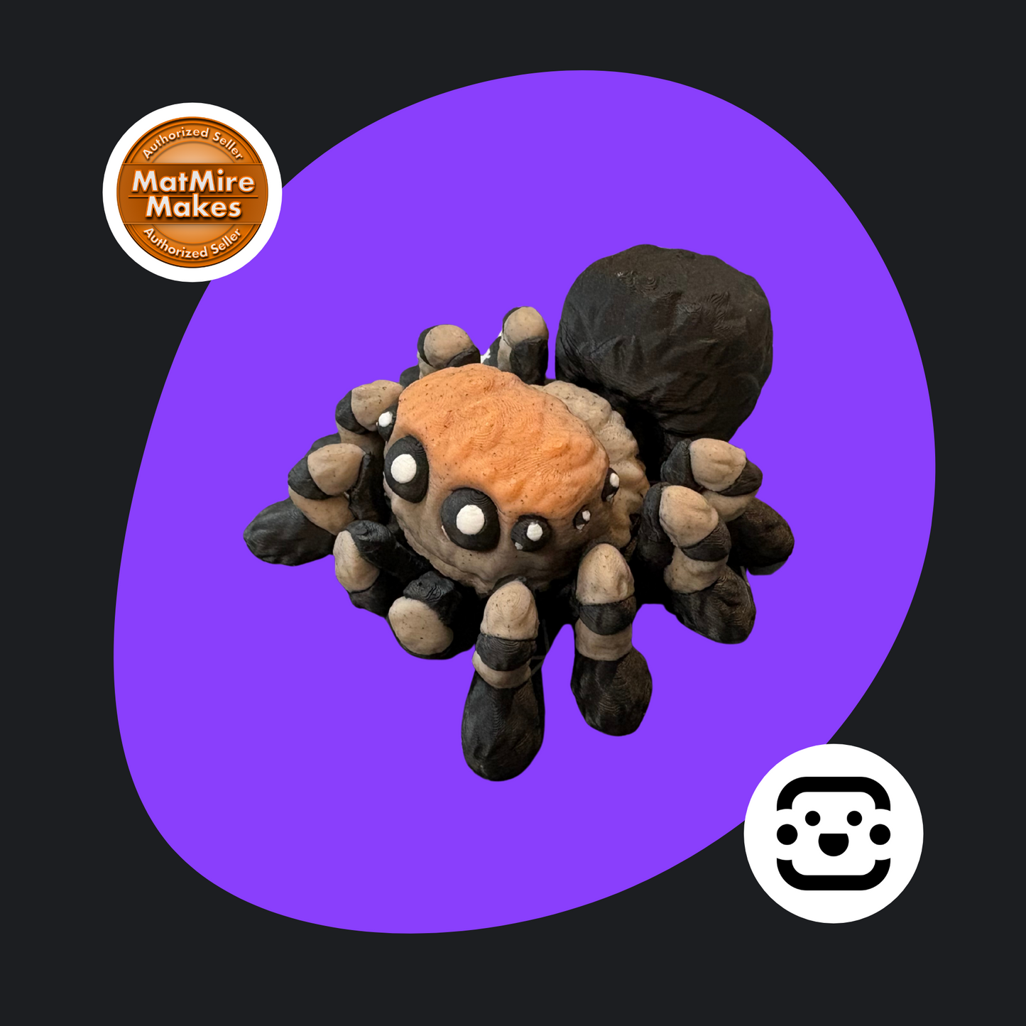 Jumping Spider Magnet / Fidget