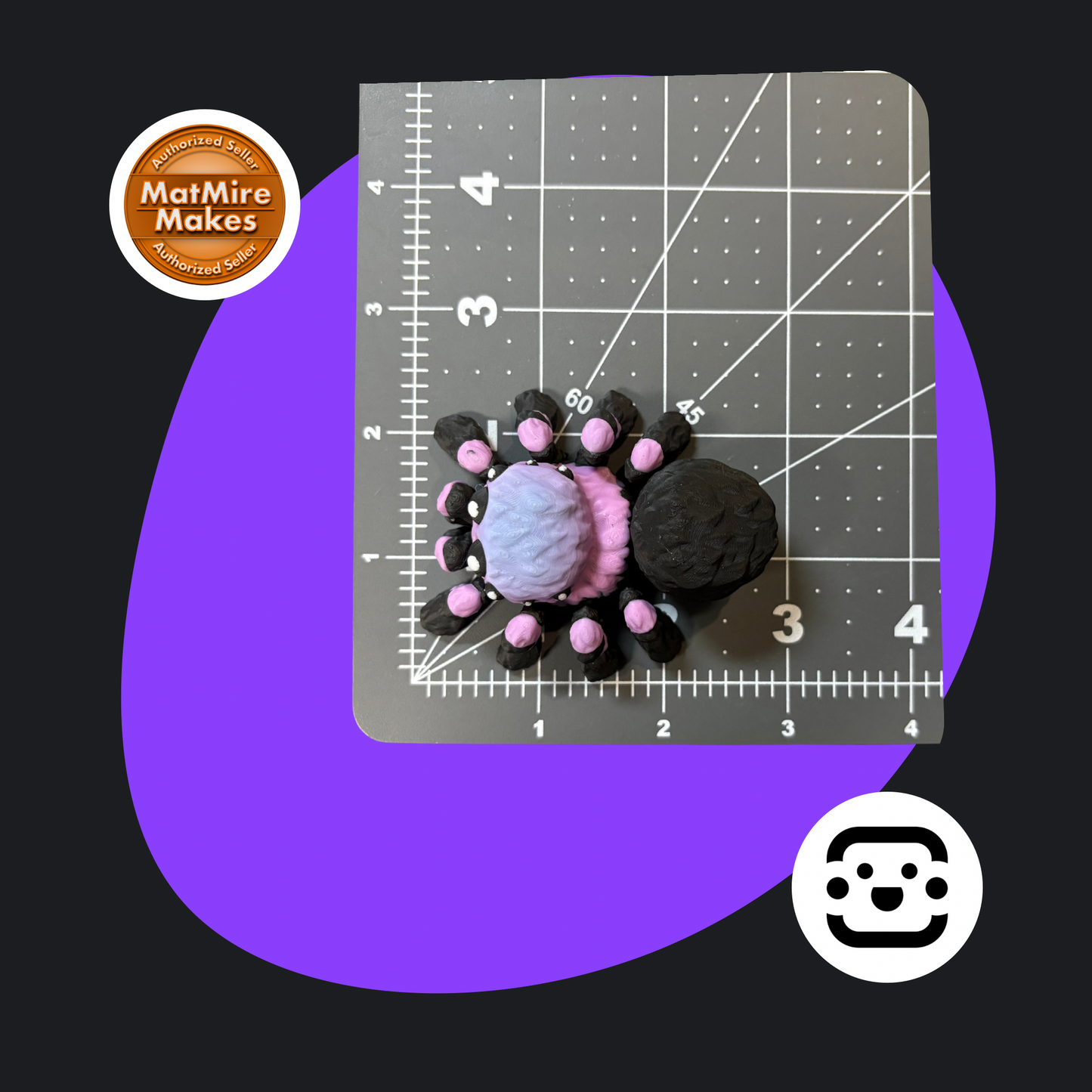 Jumping Spider Magnet / Fidget
