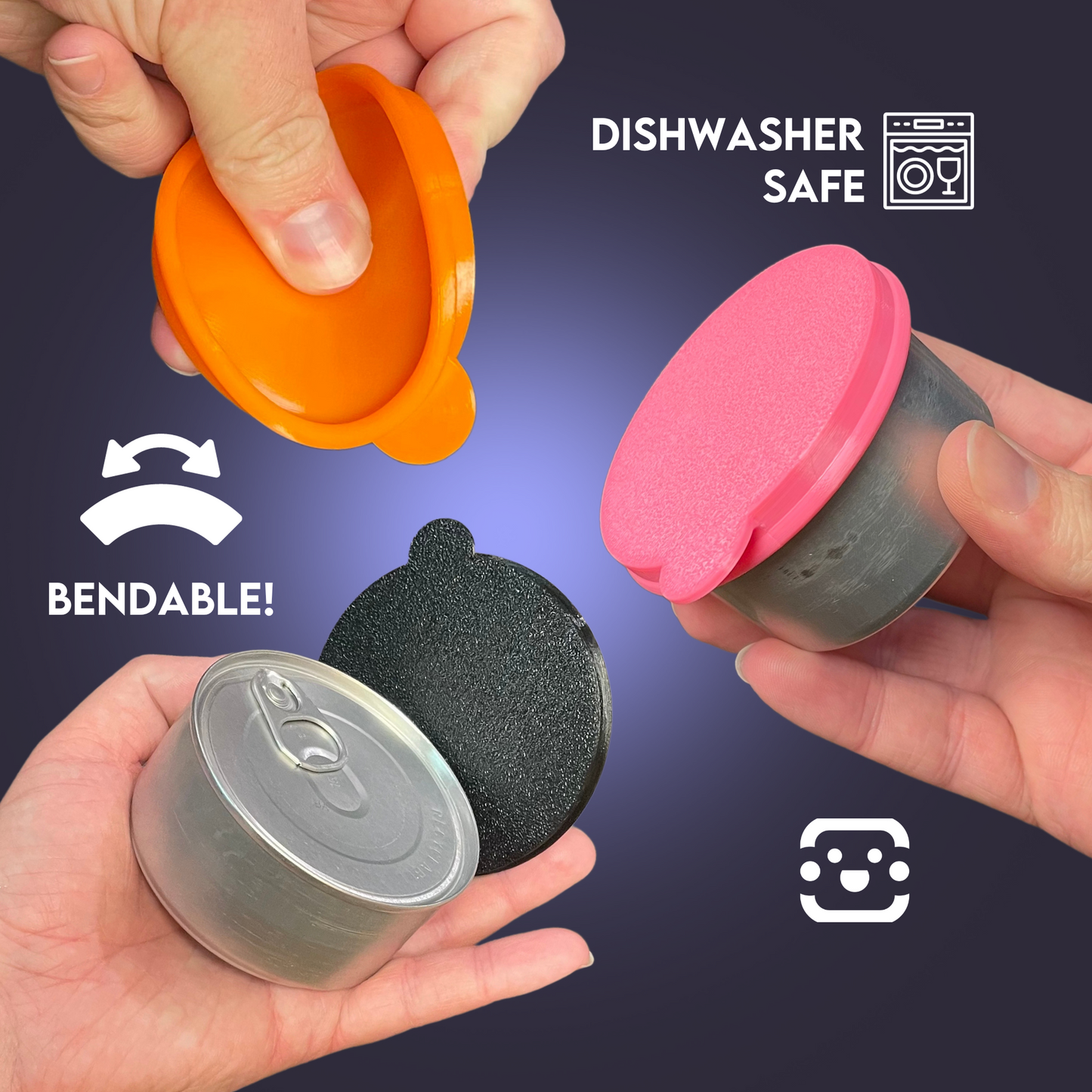 Flex Cat Food Can Lid