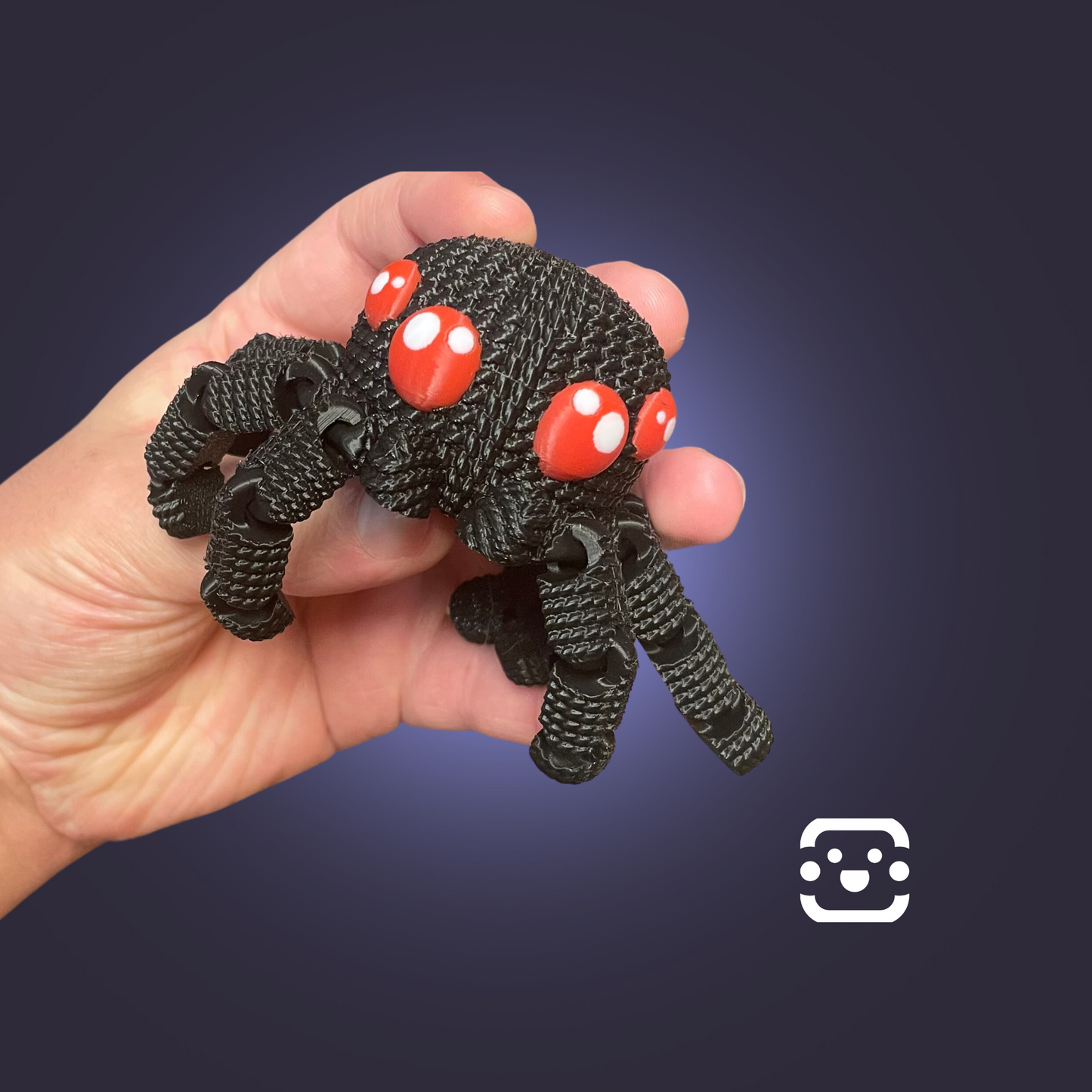 Crochet-Texture Spider