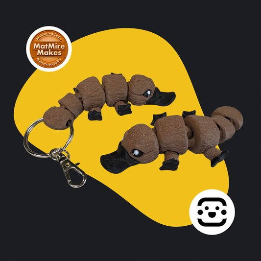Chibi Platypus Keychain / Fidget