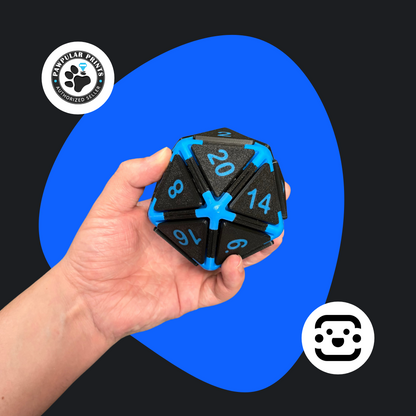 D20 Fidget Clicker