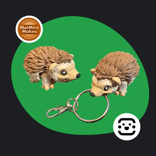Chibi Hedgehog Fidget / Keychain
