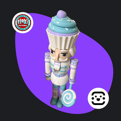 Decorative Cupcake Nutcracker