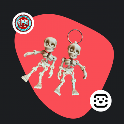 Skeleton Keychain / Fidget