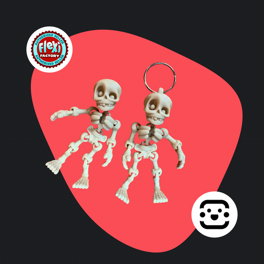 Skeleton Keychain / Fidget