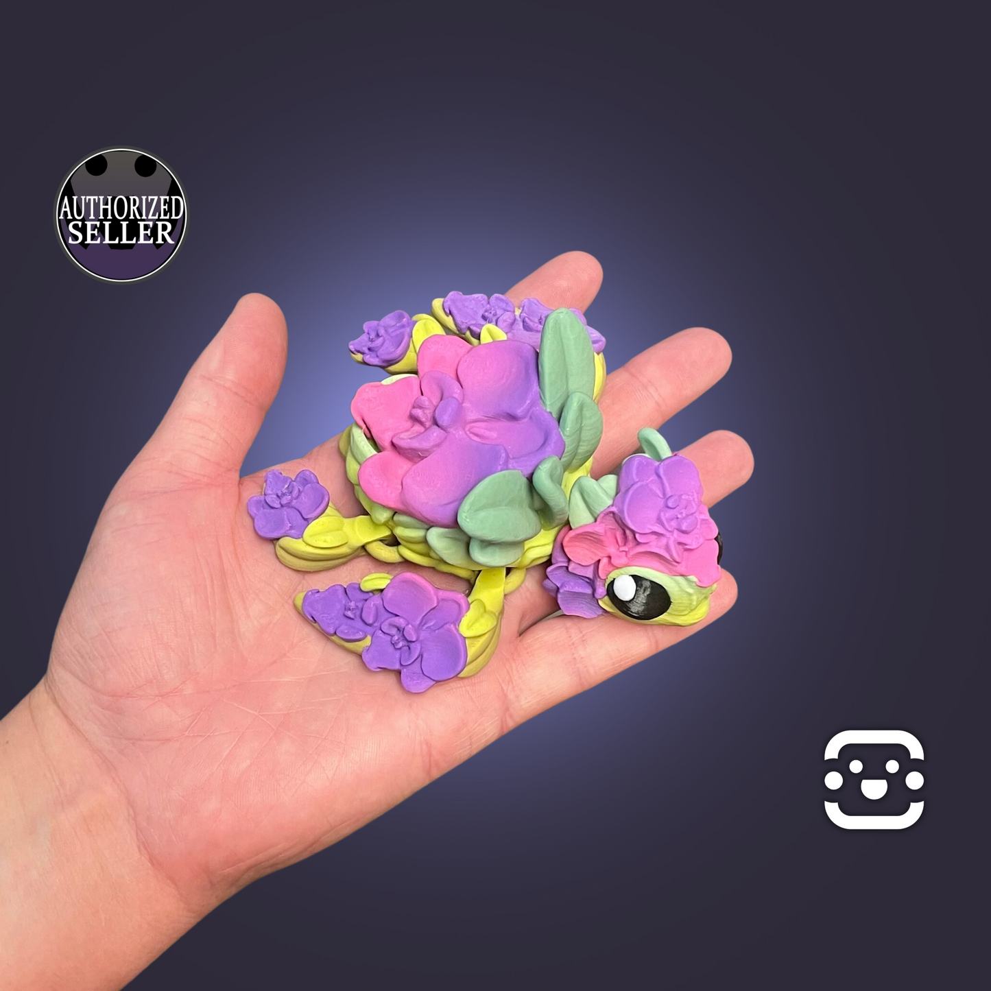 Articulated Orchid Turtle