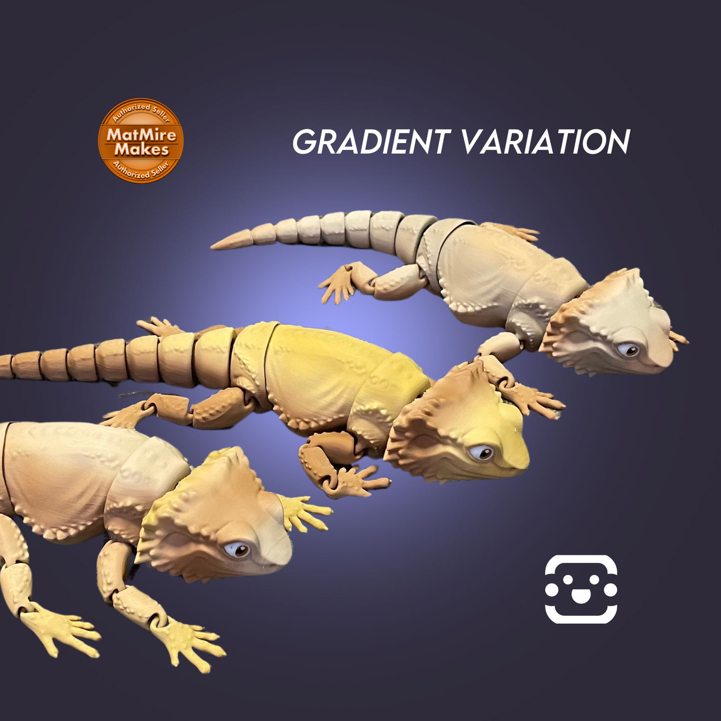 Articulated Bearded Dragon