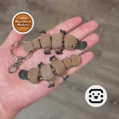 Chibi Platypus Keychain / Fidget