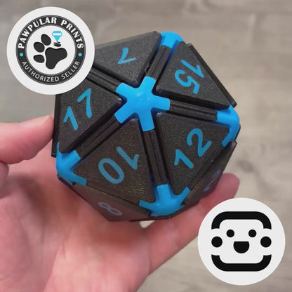 D20 Fidget Clicker